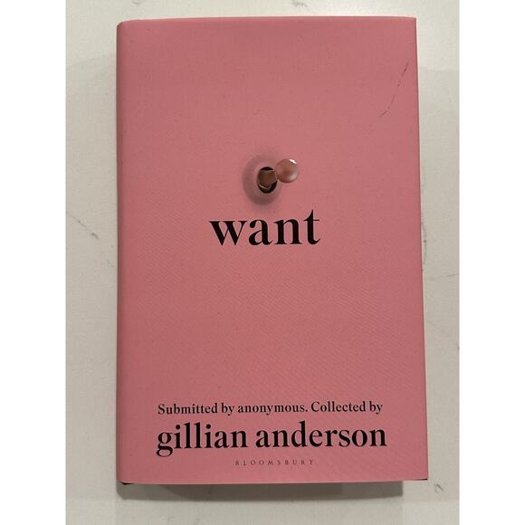 Gillian Anderson SIGNED AUTOGRAPHED Book WANT HC The X-Files 2024 AUTOGRAPH - Picture 1 of 10